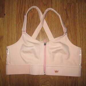 Womens SHEFIT FLEX MEDIUM IMPACT FRONT CLOSURE SPORTS BRA sz LUXE / L Lg NWOT
